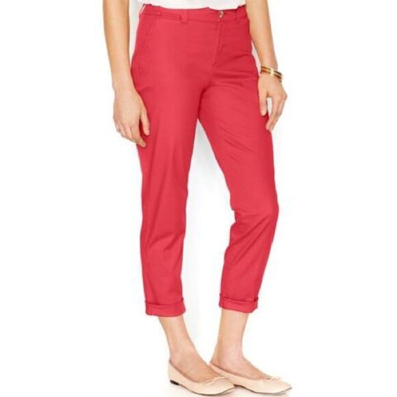 -Current Elliott Chino Crop Pants 23 - Picture 1 of 6